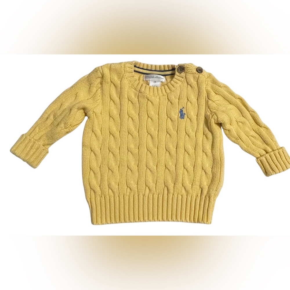 Ralph Lauren Yellow Knit Sweater
Kids